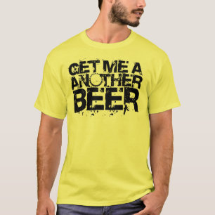"おもしろい私に別のビール" BottlecapのTシャツ得て下さい Tシャツ