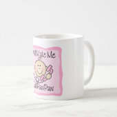 おもしろい私に呼出しパパイヤをしないで下さい コーヒーマグカップ (正面右)