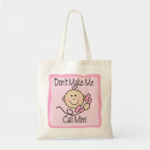 おもしろい私に呼出しMimiをしないで下さい トートバッグ (正面)