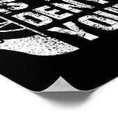 おもしろい私のゴールはあなたのホッケーGoalieアイスホックを拒否する ポスター (角)