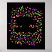 おもしろい私の先生を100日の学校のスタッド ポスター (正面)