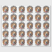 おもしろい私はあなたの屁のための責任を取りました! ビーグル犬 ラッピングペーパー (フラット)