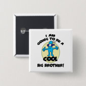 おもしろい私はお兄さんであることを行っています 缶バッジ (正面&裏面)