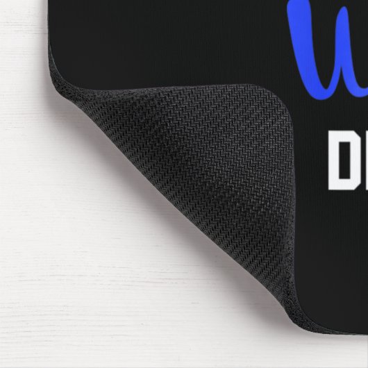 おもしろい私は一種かつらディール脱毛症認識度 マウスパッド (コーナー)