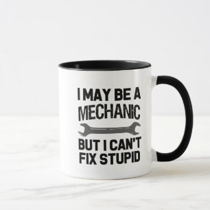 おもしろい私は整備士のコーヒー・マグであるかもしれません マグカップ