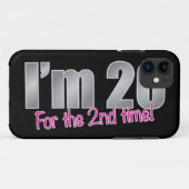 おもしろい私は第2回目の第40誕生日のための20才です Case-Mate iPhoneケース (裏面(横))