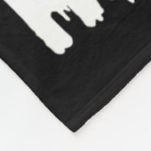 おもしろい私は、このHumerusブー幽霊ハロウィーンコストを見つけた フリースブランケット (角)