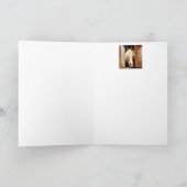 おもしろい私は、それはあなたの誕生日馬のぞき見ていた カード (内部)