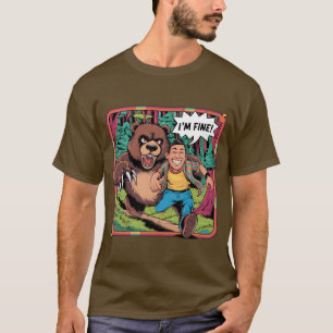 「おもしろい私は」カ素晴らしートゥーイラストレーション Tシャツ