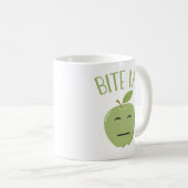 おもしろい私をAppleのコーヒーのマグかんで下さい コーヒーマグカップ (正面右)