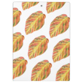 おもしろい秋をテーマにしたクリップボード クリップボード (裏面)