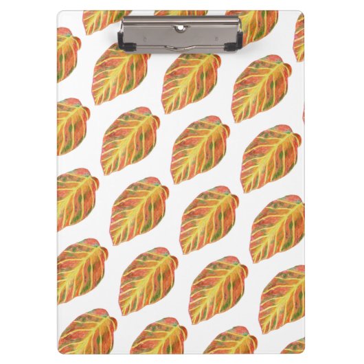 おもしろい秋をテーマにしたクリップボード クリップボード (正面)