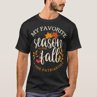 おもしろい秋フェミニスト紅葉女性権利AC Tシャツ