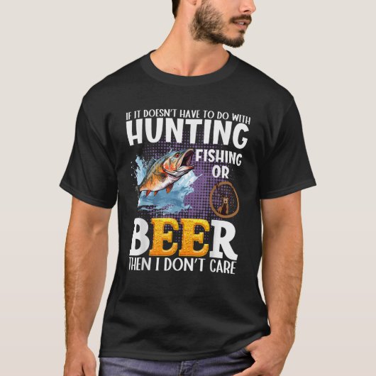 おもしろい秋又は春ベース魚釣りエルク親愛狩り Tシャツ (正面)