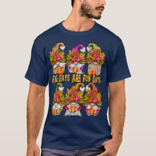 おもしろい秋引用文可愛いオータム先生 Tシャツ