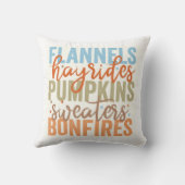 おもしろい秋 クッション (裏面)