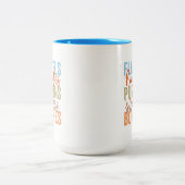 おもしろい秋 ツートーンマグカップ (中央)