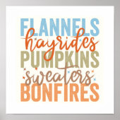 おもしろい秋 ポスター (正面)