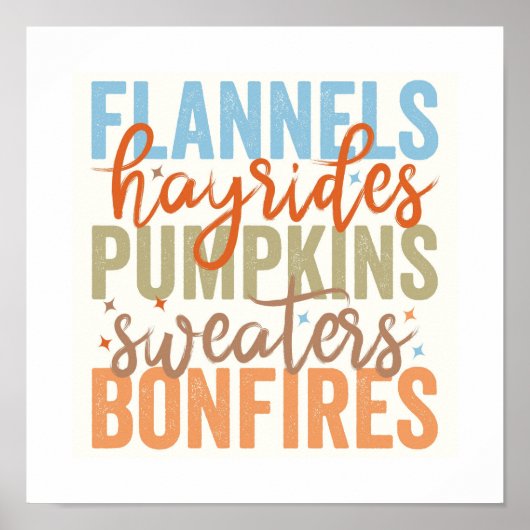 おもしろい秋 ポスター (正面)