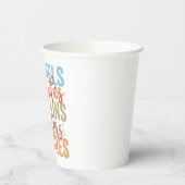 おもしろい秋 紙コップ (左)