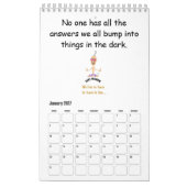 おもしろい移行カレンダー カレンダー (1月 2027)