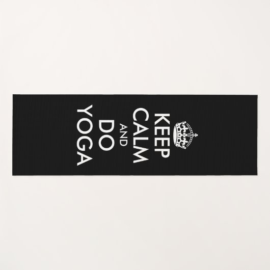 おもしろい穏やか保ち、ヨガの黒いヨガのマットをして下さい ヨガマット (正面(横))