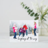 おもしろい笑いオールウェイホリデー写真はがき シーズンポストカード (スタンド正面)