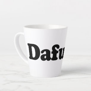 おもしろい笑い カフェラテマグ