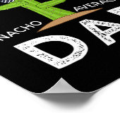 おもしろい笑わされるパパジョークおもしろいミームことわざ ポスター (角)