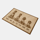 おもしろい笑わされるパーソナライズされたDoormat ドアマット (アングル)