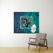 おもしろい笑わされるユーモアのある犬 タペストリー (インサイチュ(横))