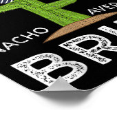 おもしろい笑わされる花嫁ユーモア_おもしろいことわざ花嫁 ポスター (角)