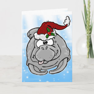 おもしろい管理クリスマスカード シーズンカード