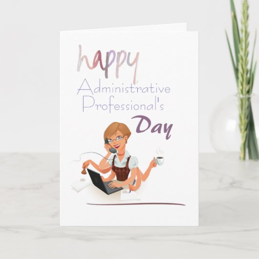 おもしろい管理プロフェッショナルの名刺 カード (正面)