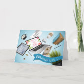 おもしろい管理プロフェッショナルデイカード – カオス理論 カード (正面)