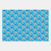 おもしろい管理卒業 ラッピングペーパーシート (正面2)