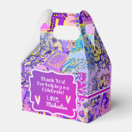 おもしろい糖スカルヒスパニックフィエスタインディゴバイオレット フェイバーボックス