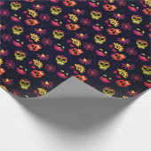 おもしろい糖スカルフローラ曼荼羅 ラッピングペーパー (角)