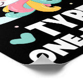 おもしろい糖尿病性糖尿病1型糖尿病1Derful Unico ポスター (角)