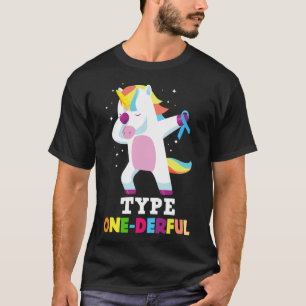 おもしろい糖尿病性糖尿病1型糖尿病T1d型1ダーフルU Tシャツ