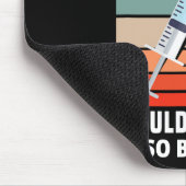 おもしろい糖尿病性糖尿病1型糖尿病T1D自己注射I マウスパッド (コーナー)