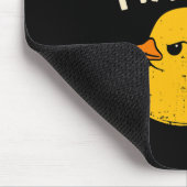 おもしろい糖尿病認識度IダックフィアベテスクールIルブ マウスパッド (コーナー)