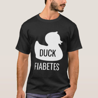 おもしろい糖尿病 Tシャツ