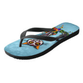 おもしろい糖骨格 ビーチサンダル (アングル)