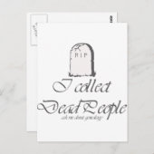 おもしろい系図学コレクト死者 ポストカード (正面/裏面)