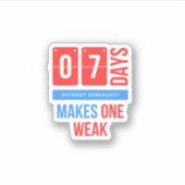 おもしろい系図学 シール (正面)