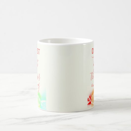 おもしろい系図学DNAのギフトを保テスト与えする コーヒーマグカップ (中央)