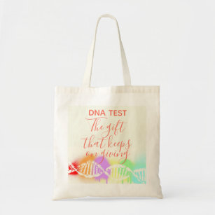 おもしろい系図学DNAのギフトを保テスト与えする トートバッグ