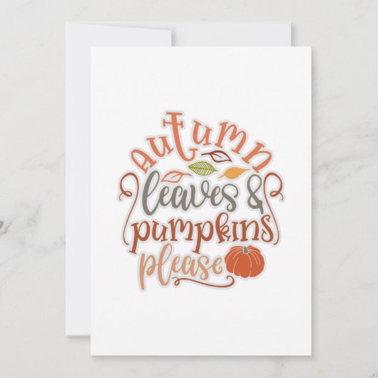 おもしろい紅葉秋ことわざ カード (正面)