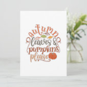 おもしろい紅葉秋ことわざ カード (スタンド正面)